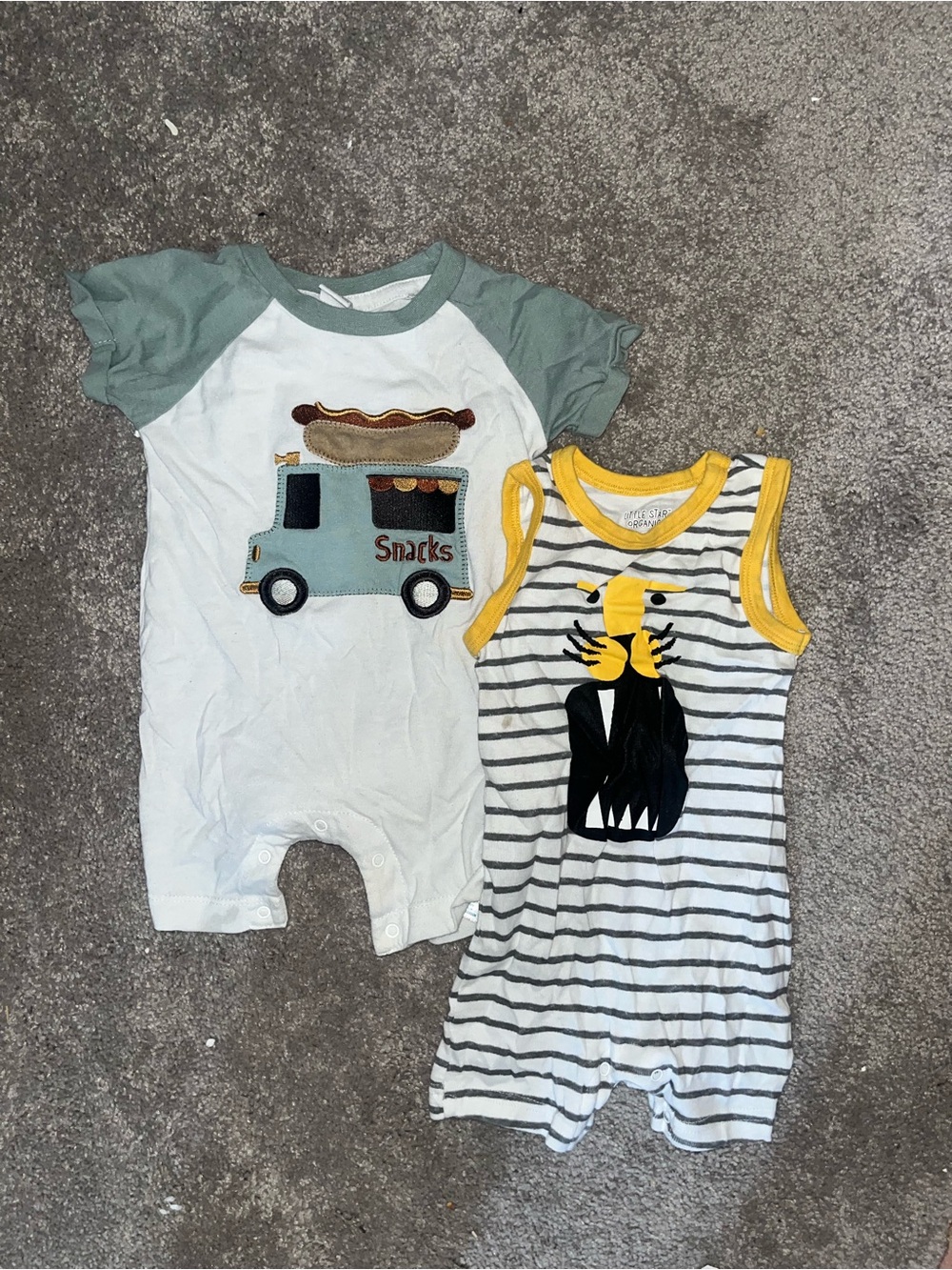 Set of 2 Baby Rompers